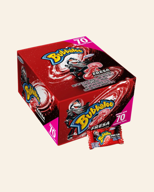 Bubbaloo Fresa caja
