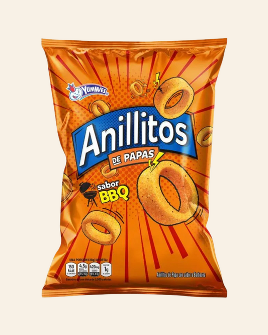 Anillitos de papa familiar