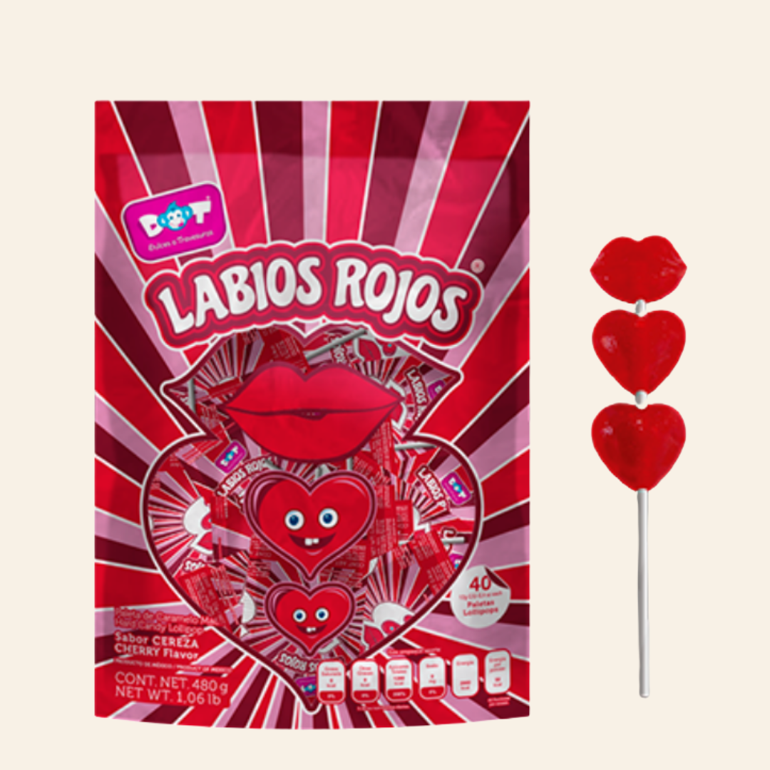 Paleta de 3 corazones