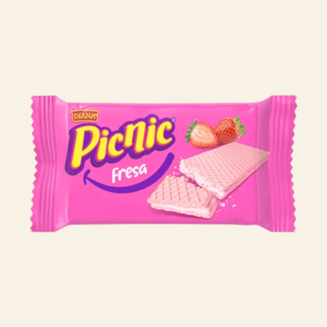 Sorbete Picnic fresa 12 uni
