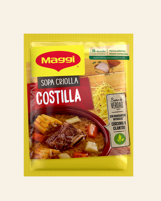 Sopa Maggi Costilla