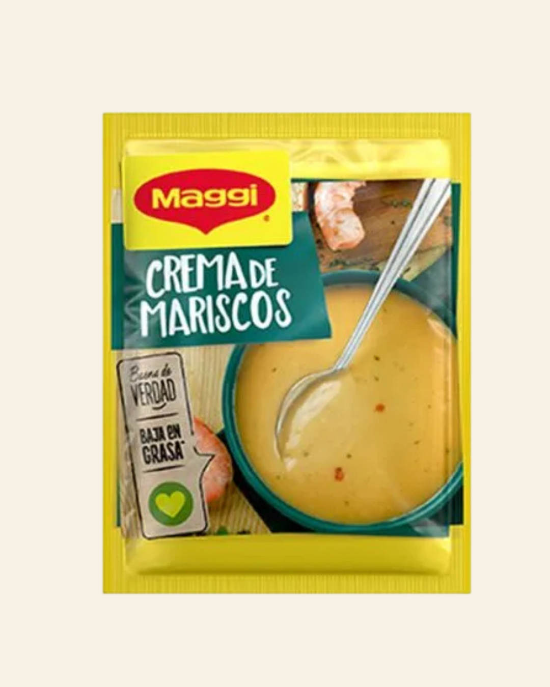 Crema de mariscos maggi